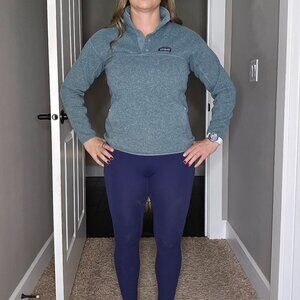 Teal Patagonia 1/4 Zip